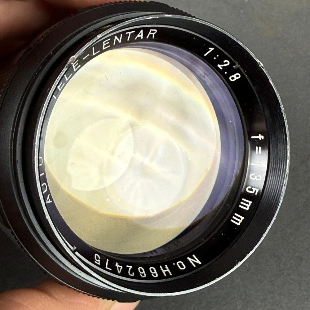 Tele-Lentar 135mm f/2.8 Auto Telephoto Lens M42 Mount H662475